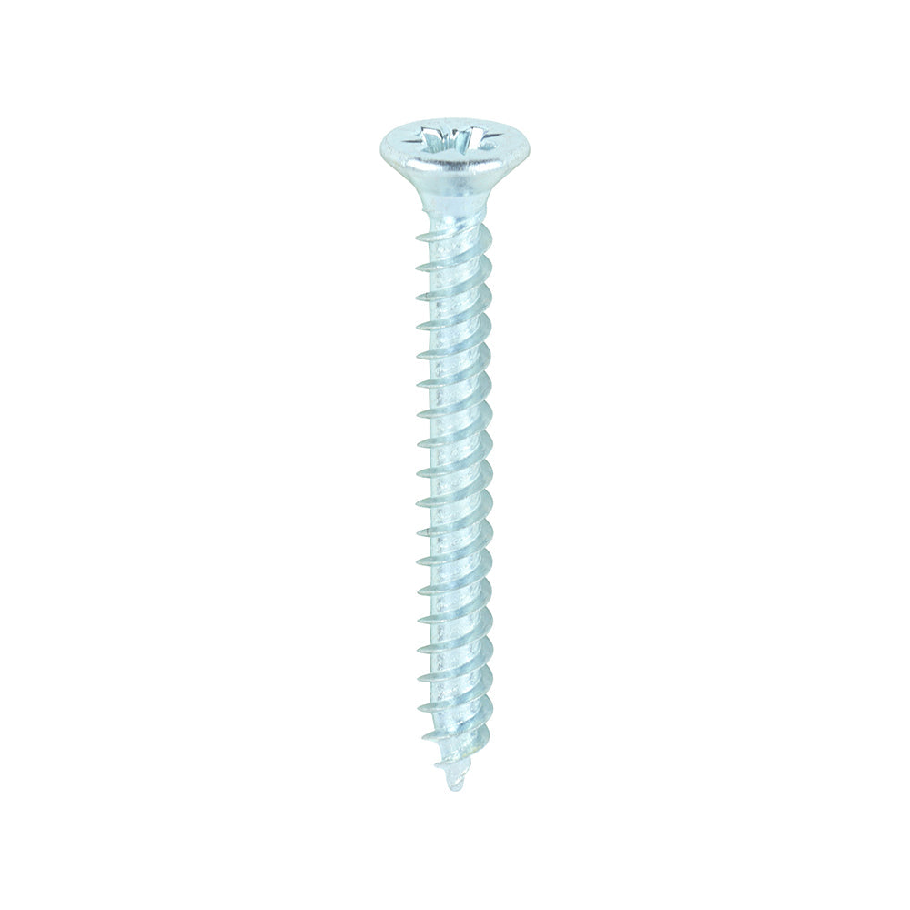 4 x 1  - Twin Woodscrew PZ1 CSK Zinc