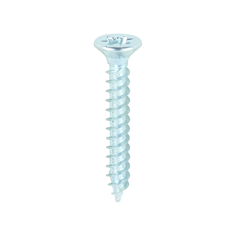 6 x 1  - Twin Woodscrew PZ2 CSK Zinc