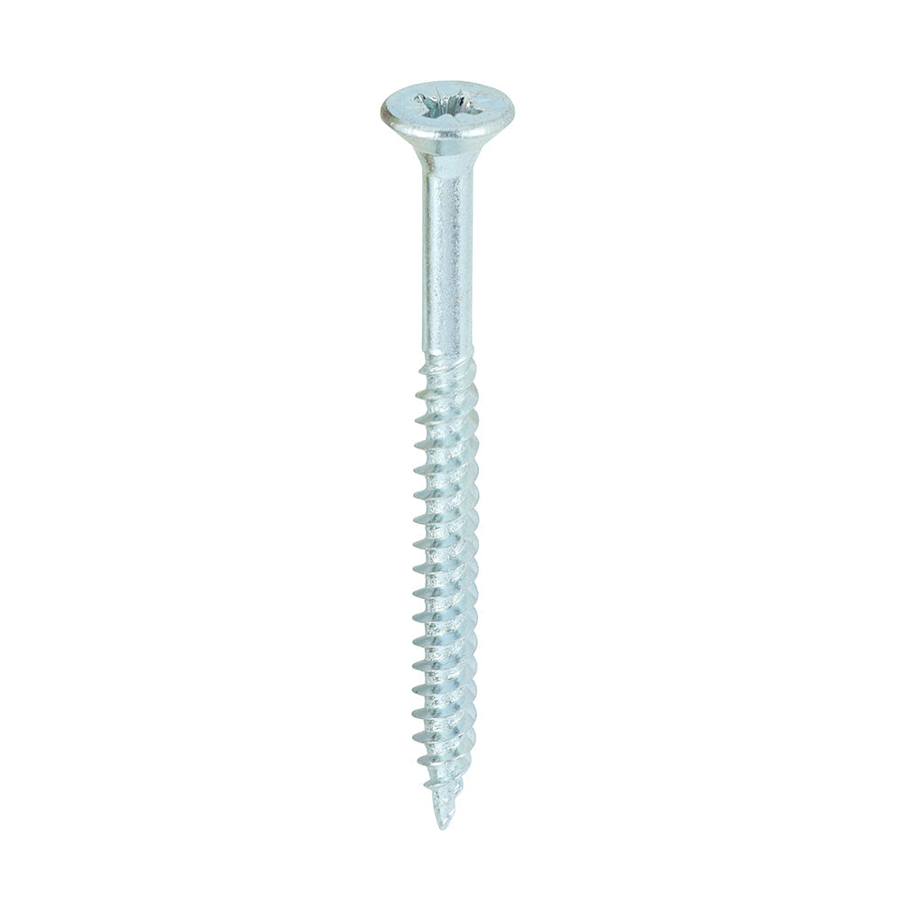 8 x 2  - Twin Woodscrew PZ2 CSK Zinc