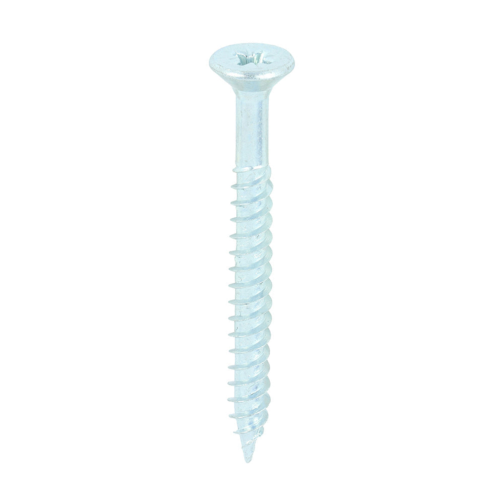 10 x 2  - Twin Woodscrew PZ2 CSK Zinc