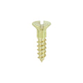 4 x 1/2 - Brass Timber Screw SLOT CSK