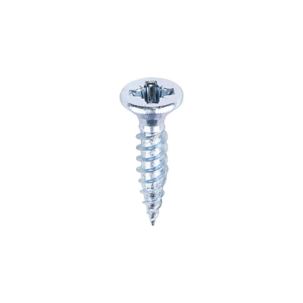 5 x 5/8  - Twin Woodscrew PZ2 CSK Zinc
