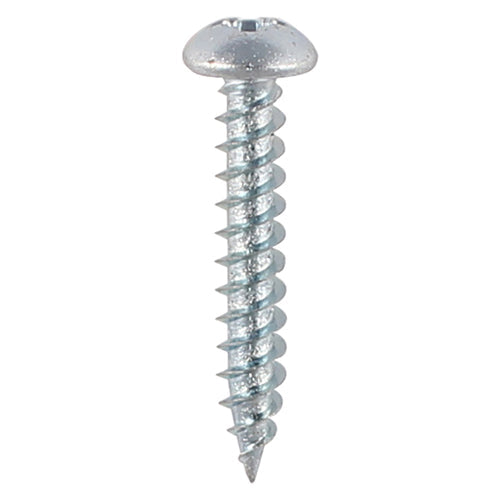 6 x 1/2  - Twin Woodscrew PZ2 RND Zinc