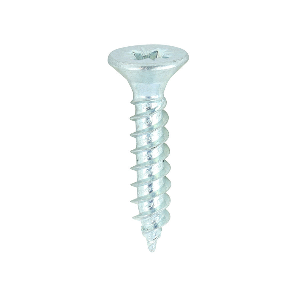 7 x 3/4  - Twin Woodscrew PZ2 CSK Zinc