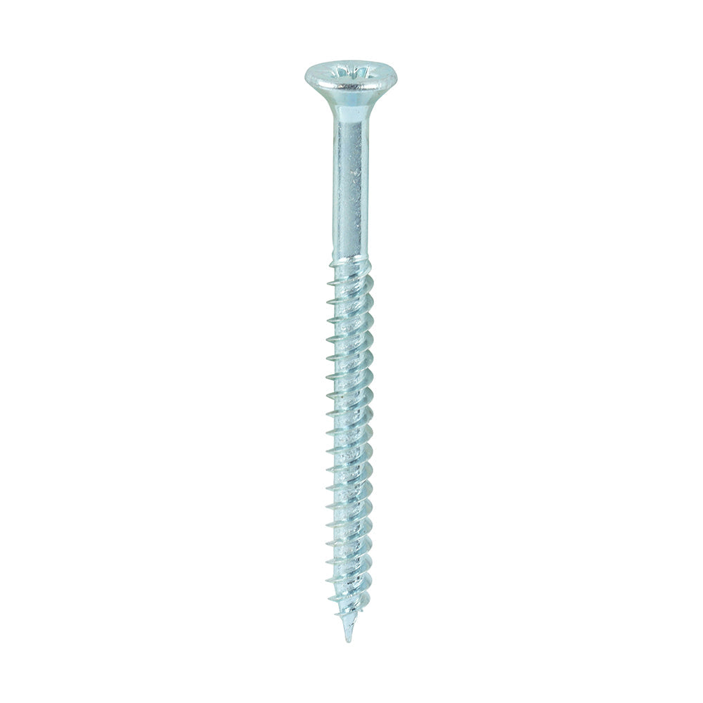 6 x 1 3/4  - Twin Woodscrew PZ2 CSK Zinc