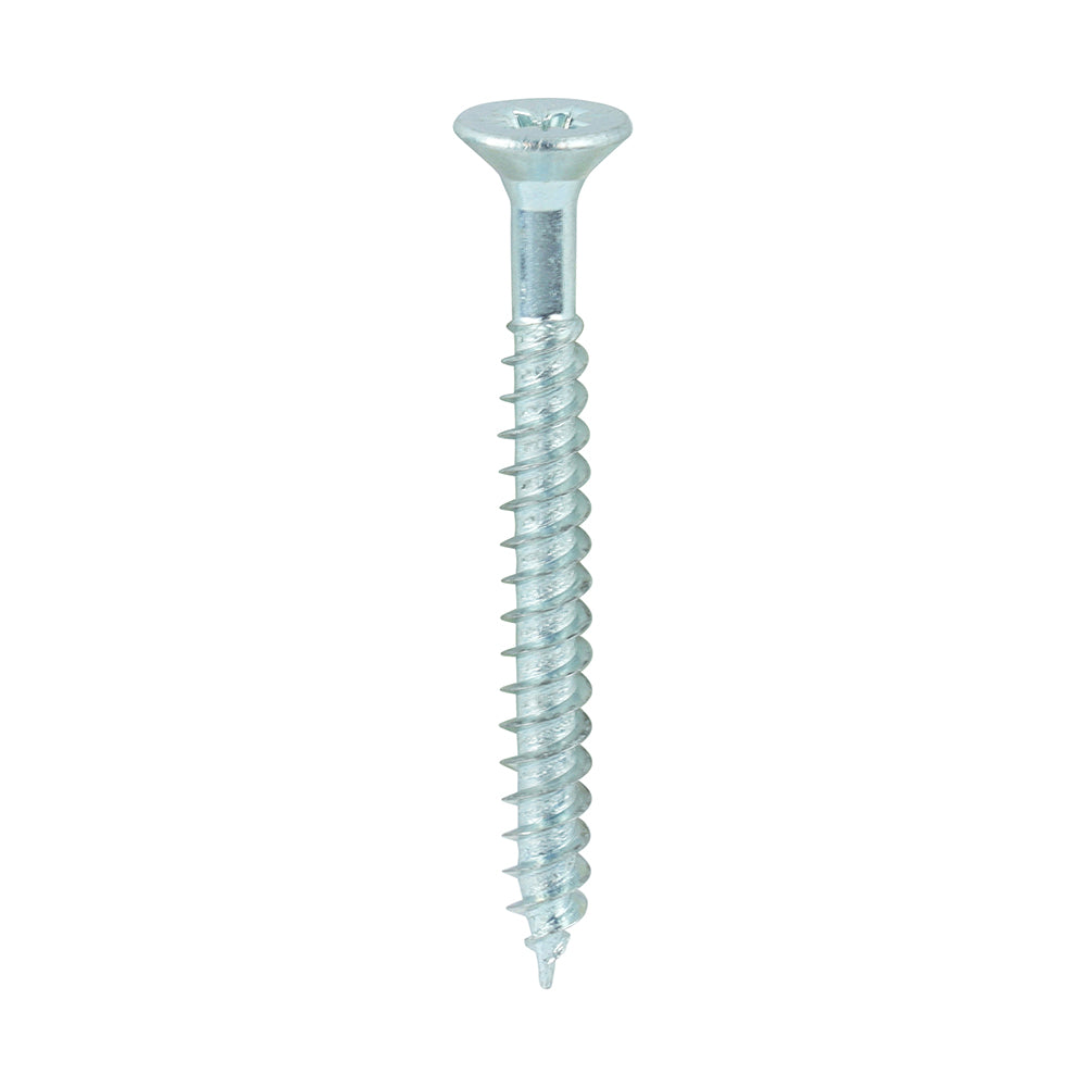 7 x 1 1/2  - Twin Woodscrew PZ2 CSK Zinc