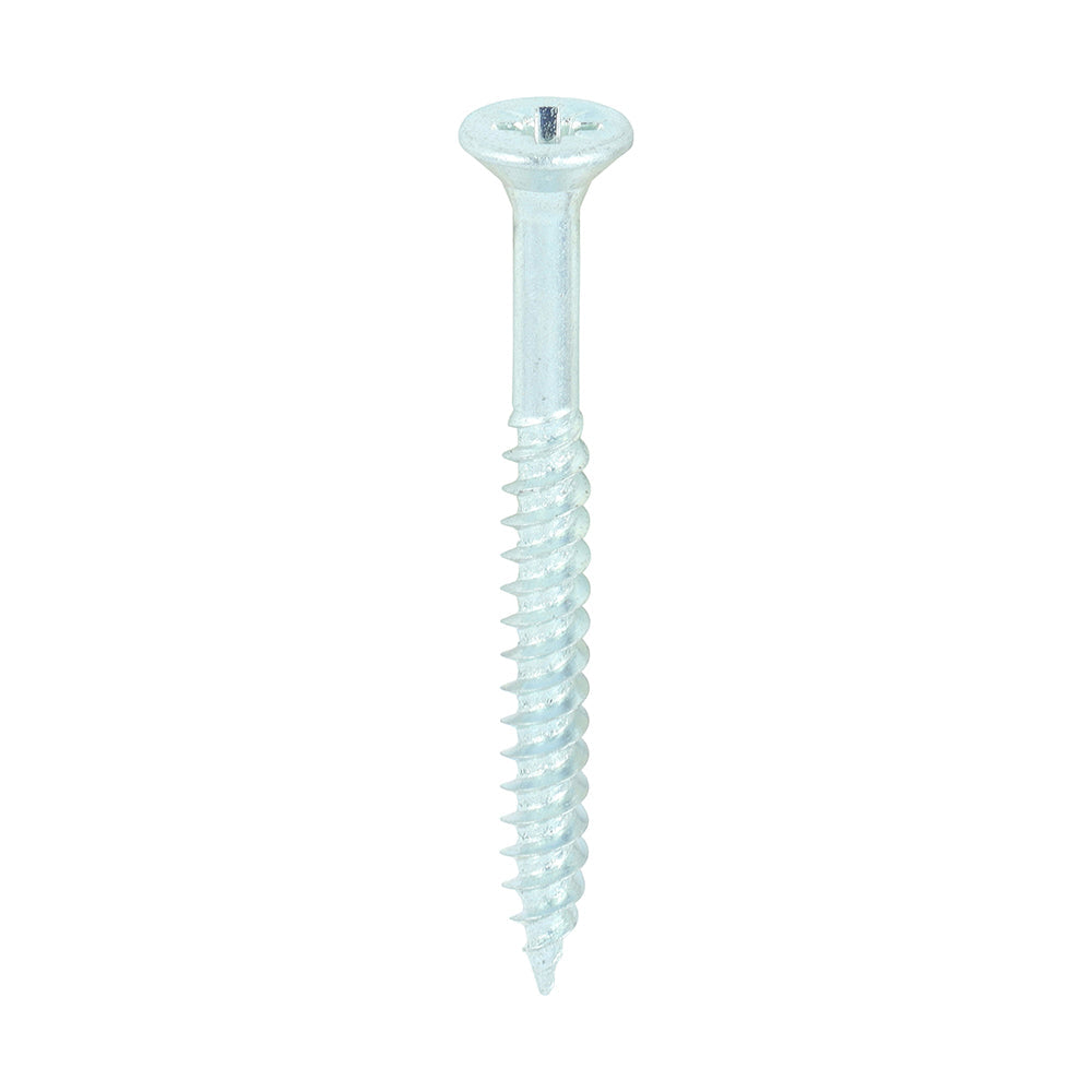 8 x 1 3/4  - Twin Woodscrew PZ2 CSK Zinc