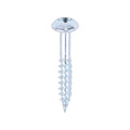 10 x 1 1/4  - Twin Woodscrew PZ2 RND Zinc