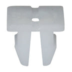 Plastic Screw Grommet, White, With Washer