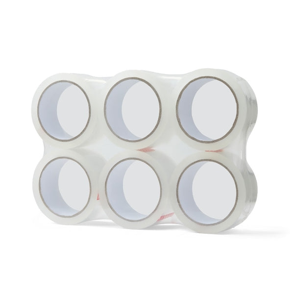 48mm x 66m Clear Packing Tape - Pack of 6