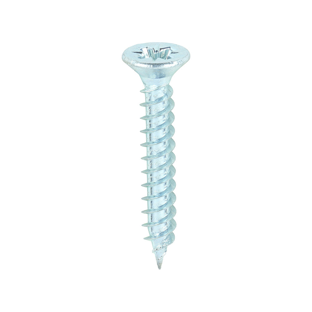 3.0 x 20 - Solo Woodscrew PZ1 CSK Zinc