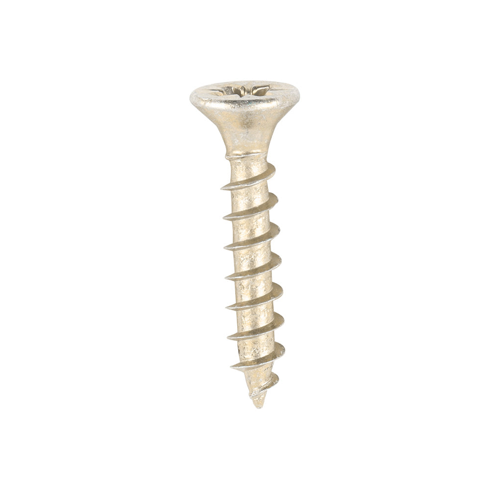 3.5 x 20 - Solo Woodscrew PZ2 CSK ZYP