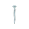 3.5 x 30 - Solo Woodscrew PZ2 CSK Zinc