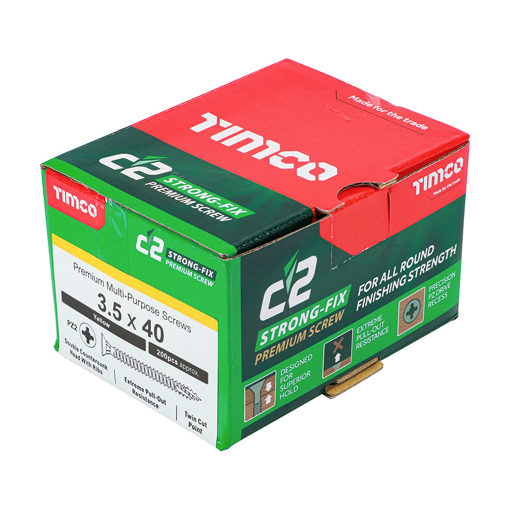 3.5 x 40 - C2 Strong-Fix PZ CSK ZYP