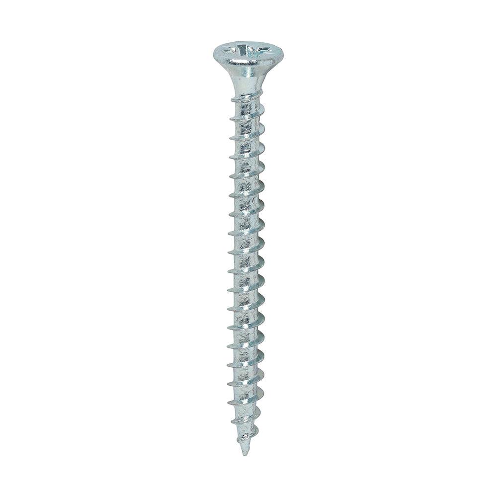 3.5 x 40 - Solo Woodscrew PZ2 CSK Zinc