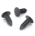 Fir Tree Clip, 7mm Hole, 16mm Head, Mid Grey