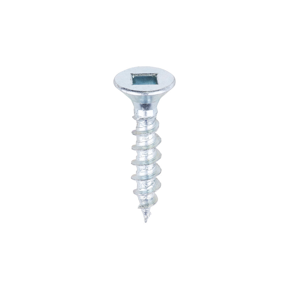 4.0 x 20 - Solo Woodscrew SQ2 CSK Zinc