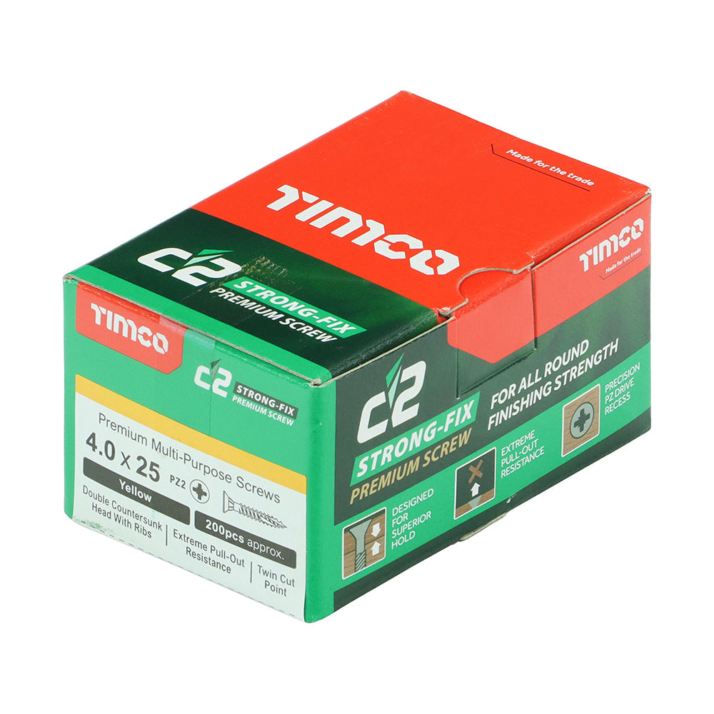 4.0 x 25 - C2 Strong-Fix PZ CSK ZYP