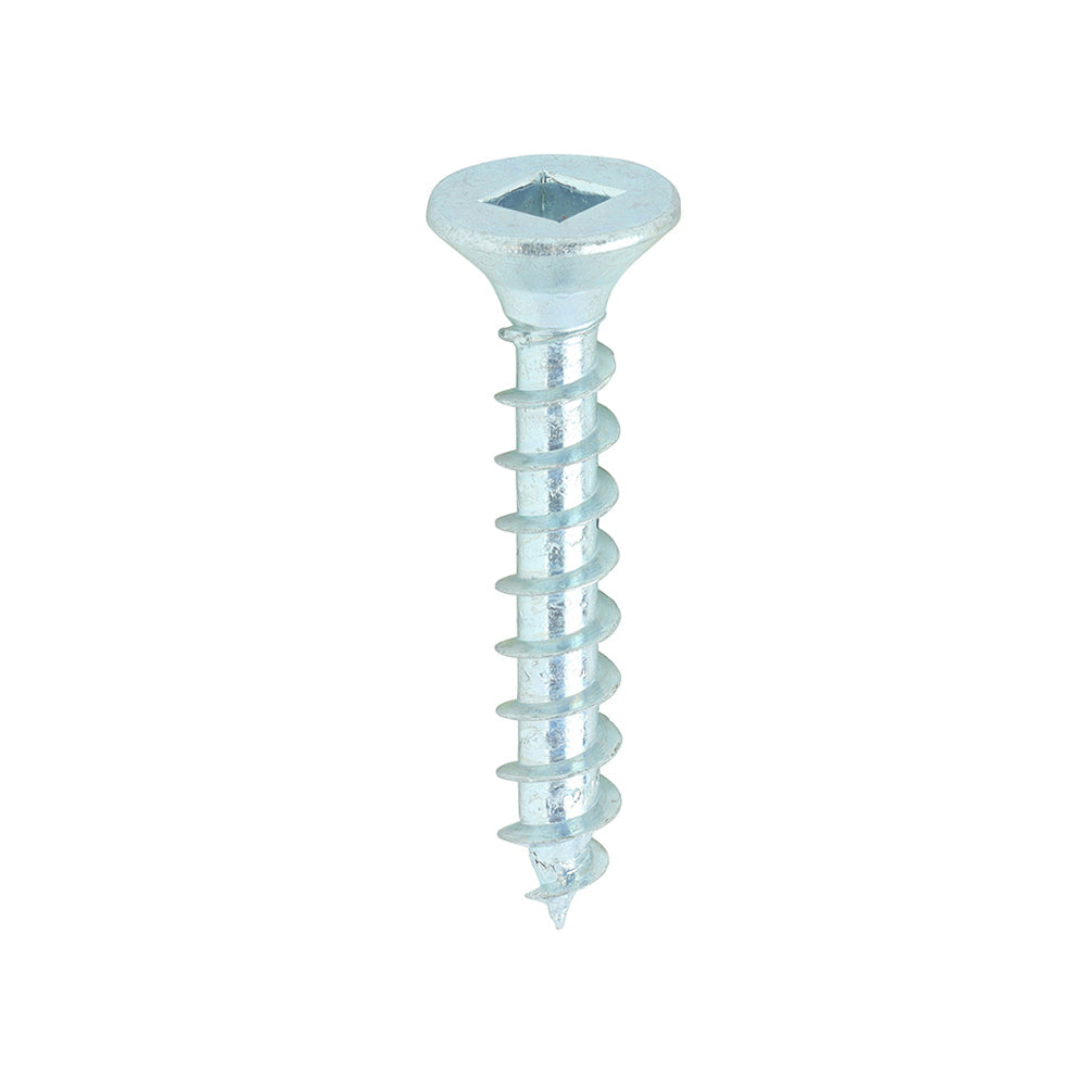 4.0 x 25 - Solo Woodscrew SQ2 CSK Zinc