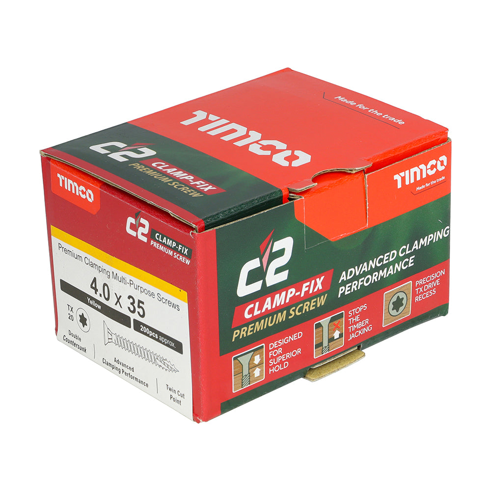 4.0 x 35 - C2 Clamp-Fix TX CSK ZYP