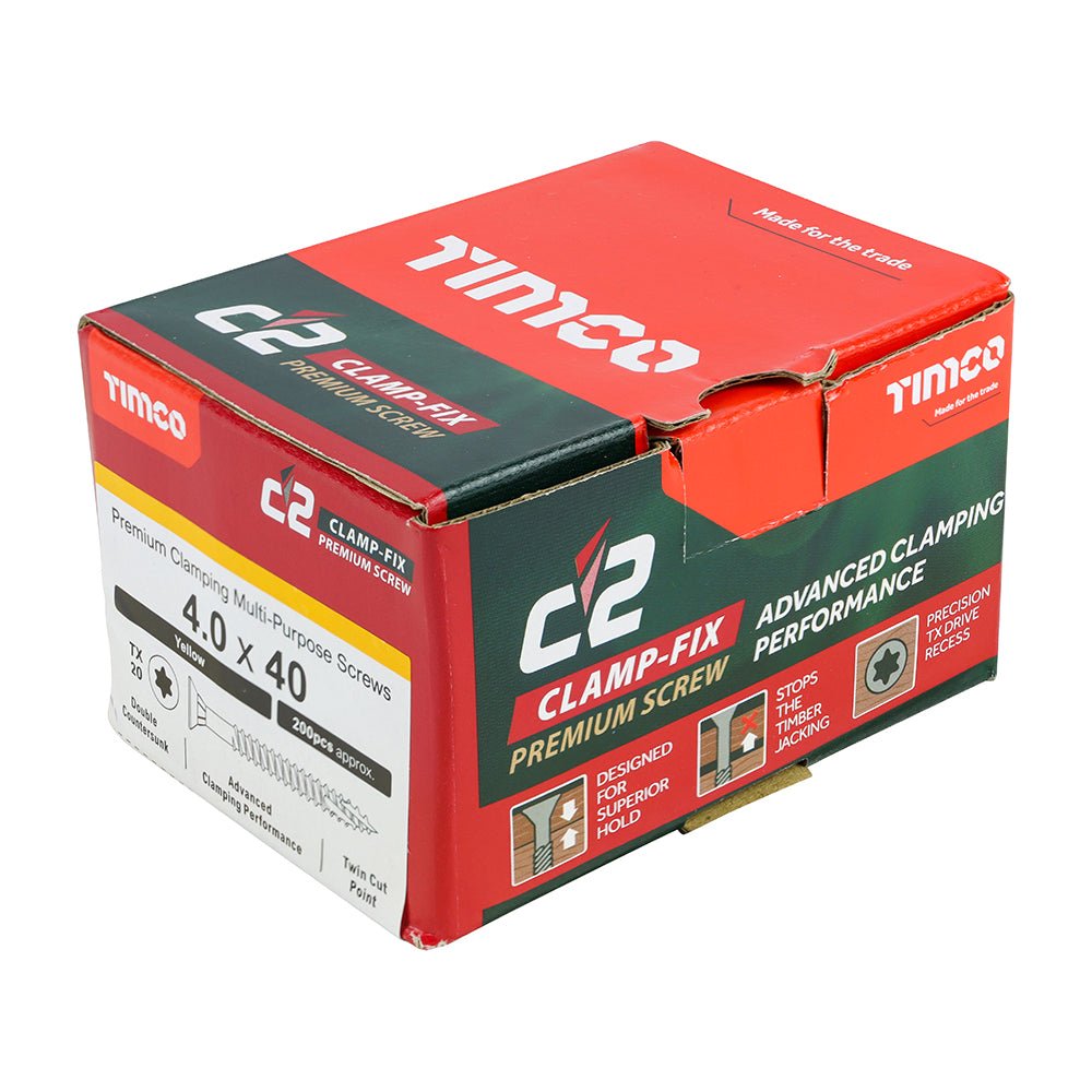 4.0 x 40 - C2 Clamp-Fix TX CSK ZYP