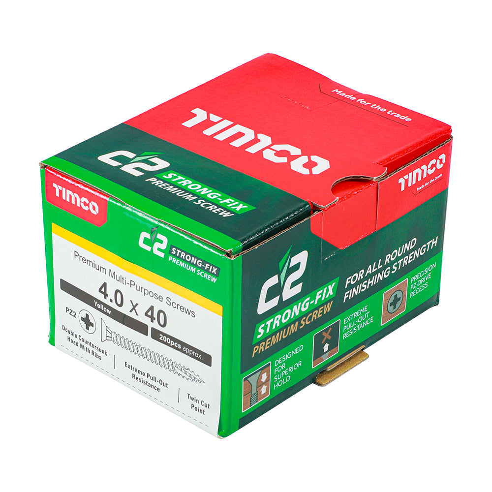 4.0 x 40 - C2 Strong-Fix PZ CSK ZYP