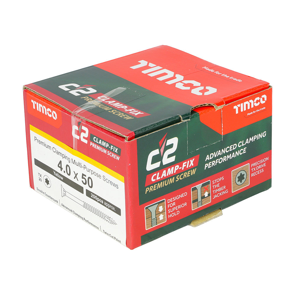 4.0 x 50 - C2 Clamp-Fix TX CSK ZYP