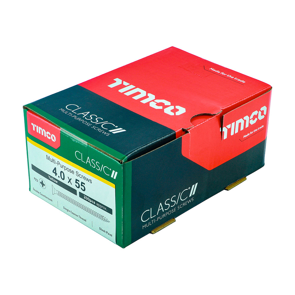 4.0 x 55 - Classic Screw PZ2 CSK ZYP