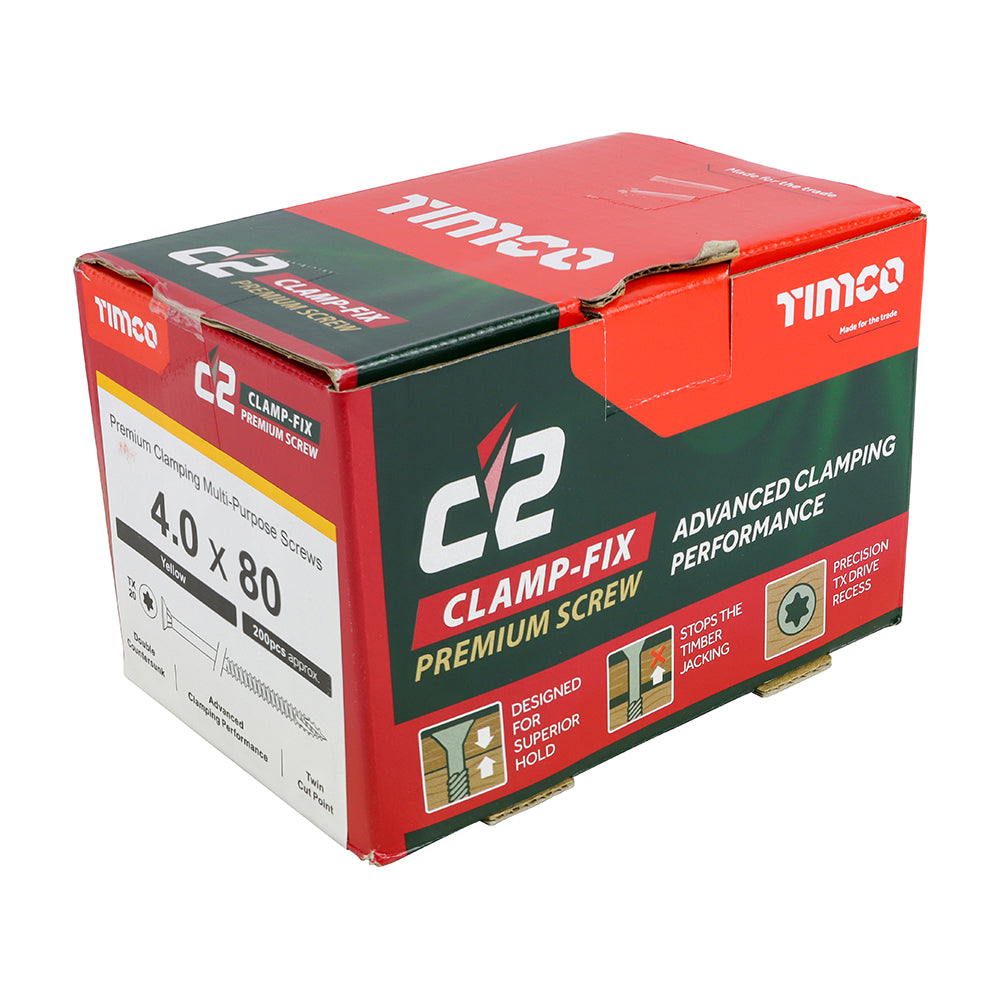 4.0 x 80 - C2 Clamp-Fix TX CSK ZYP