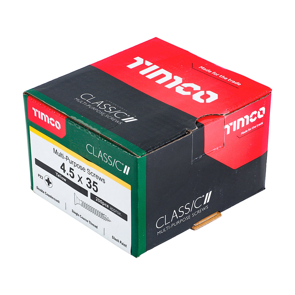 4.5 x 35 - Classic Screw PZ2 CSK ZYP