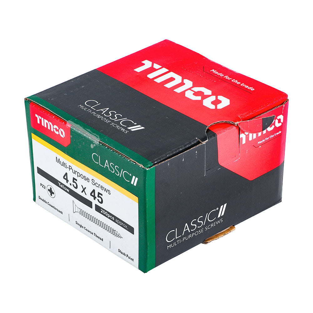 4.5 x 45 - Classic Screw PZ2 CSK ZYP