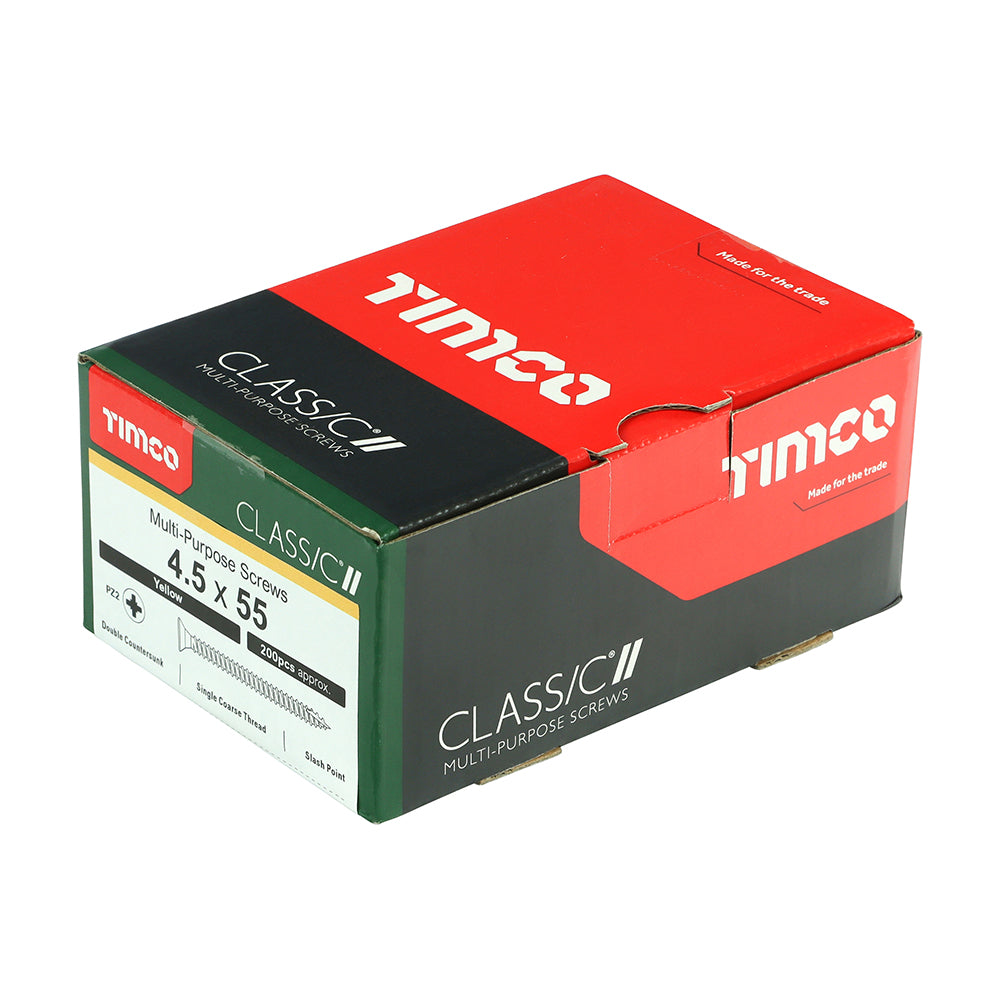 4.5 x 55 - Classic Screw PZ2 CSK ZYP