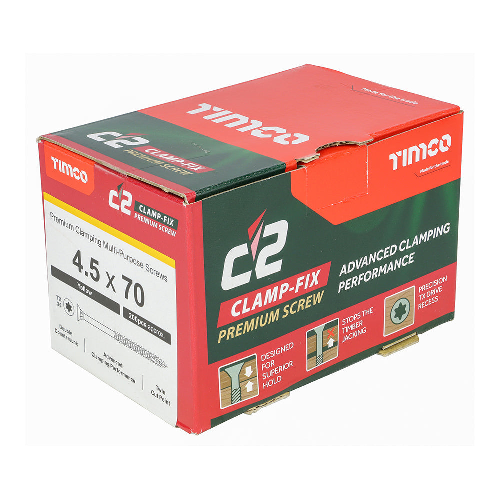 4.5 x 70 - C2 Clamp-Fix TX CSK ZYP