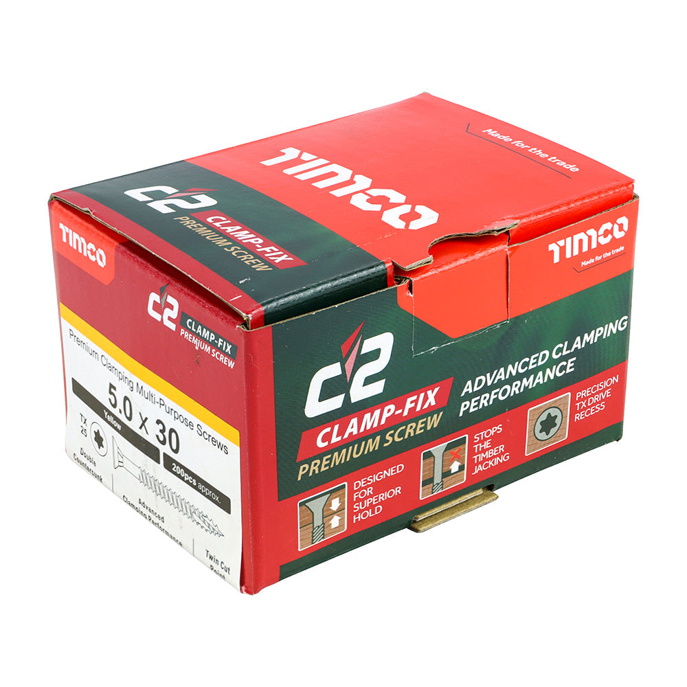 5.0 x 30 - C2 Clamp-Fix TX CSK ZYP