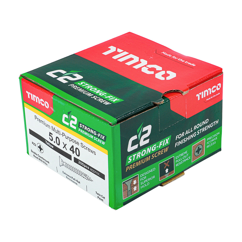 5.0 x 40 - C2 Strong-Fix PZ CSK ZYP