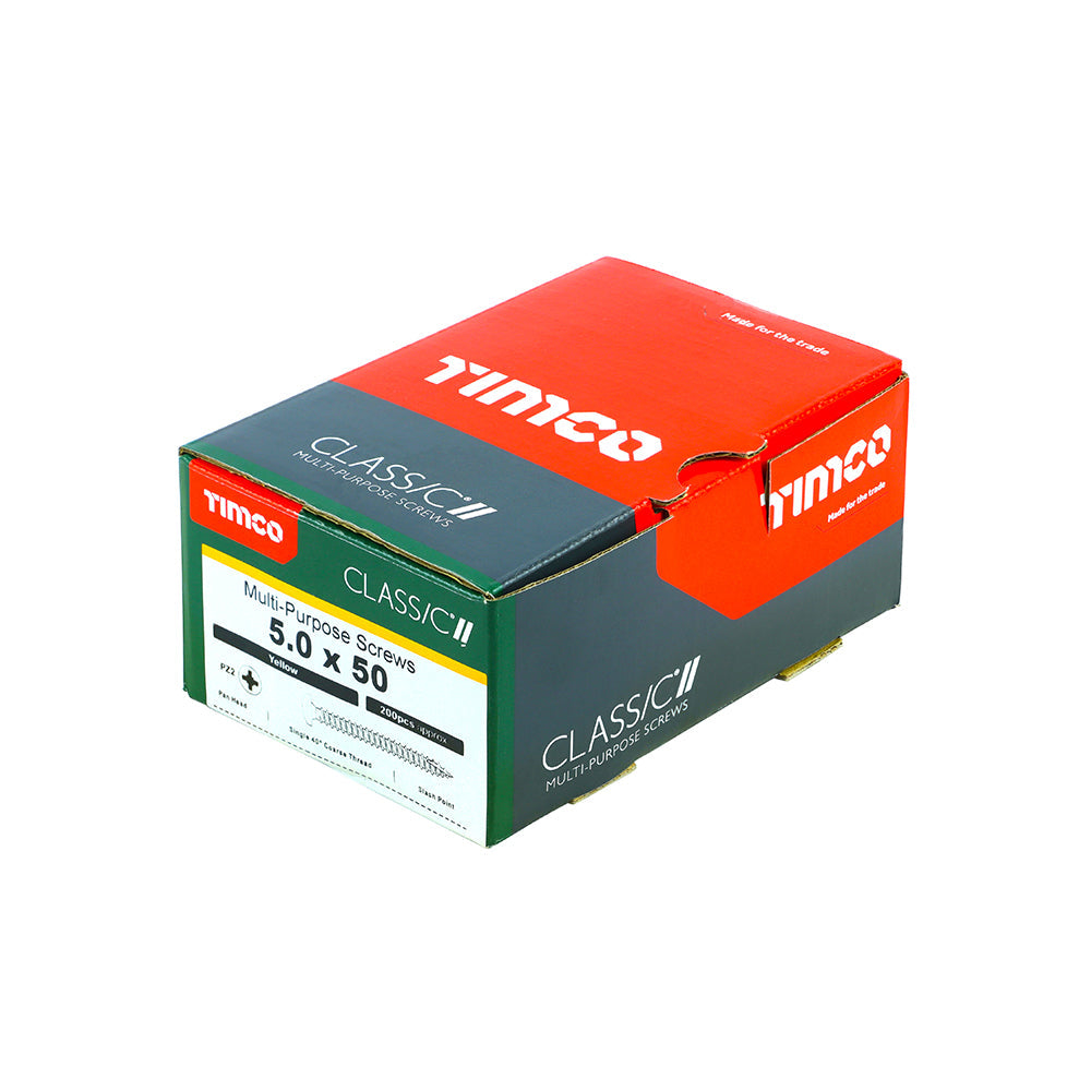 5.0 x 50 - Classic Screw PZ2 Pan Head