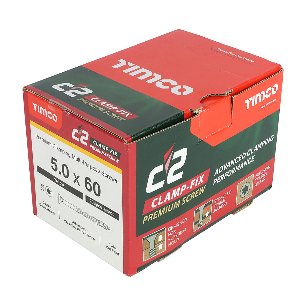 5.0 x 60 - C2 Clamp-Fix TX CSK ZYP