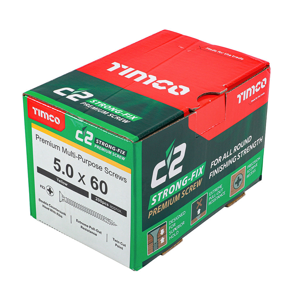 5.0 x 60 - C2 Strong-Fix PZ CSK ZYP