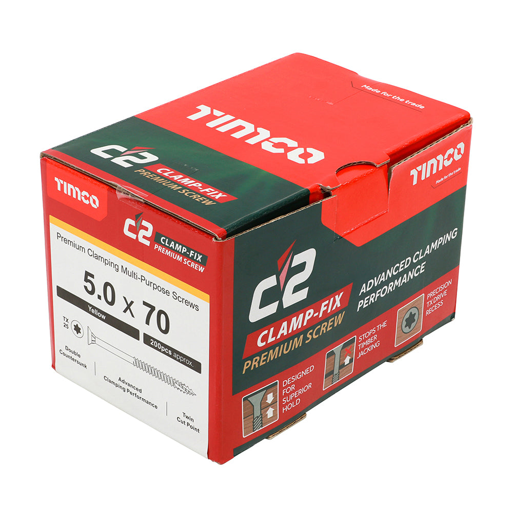 5.0 x 70 - C2 Clamp-Fix TX CSK ZYP