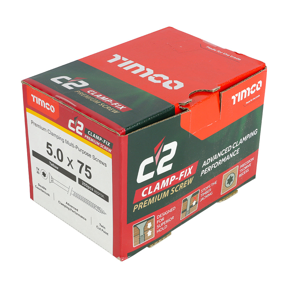 5.0 x 75 - C2 Clamp-Fix TX CSK ZYP