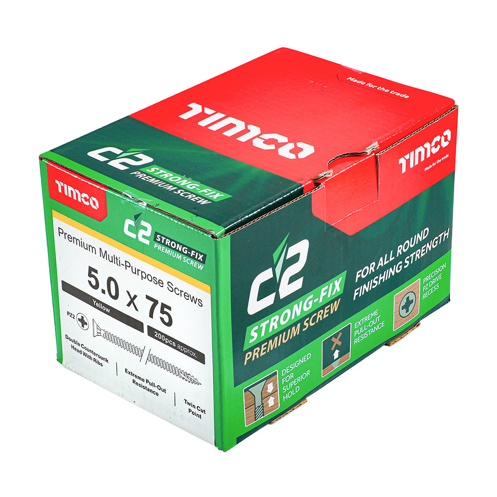 5.0 x 75 - C2 Strong-Fix PZ CSK ZYP