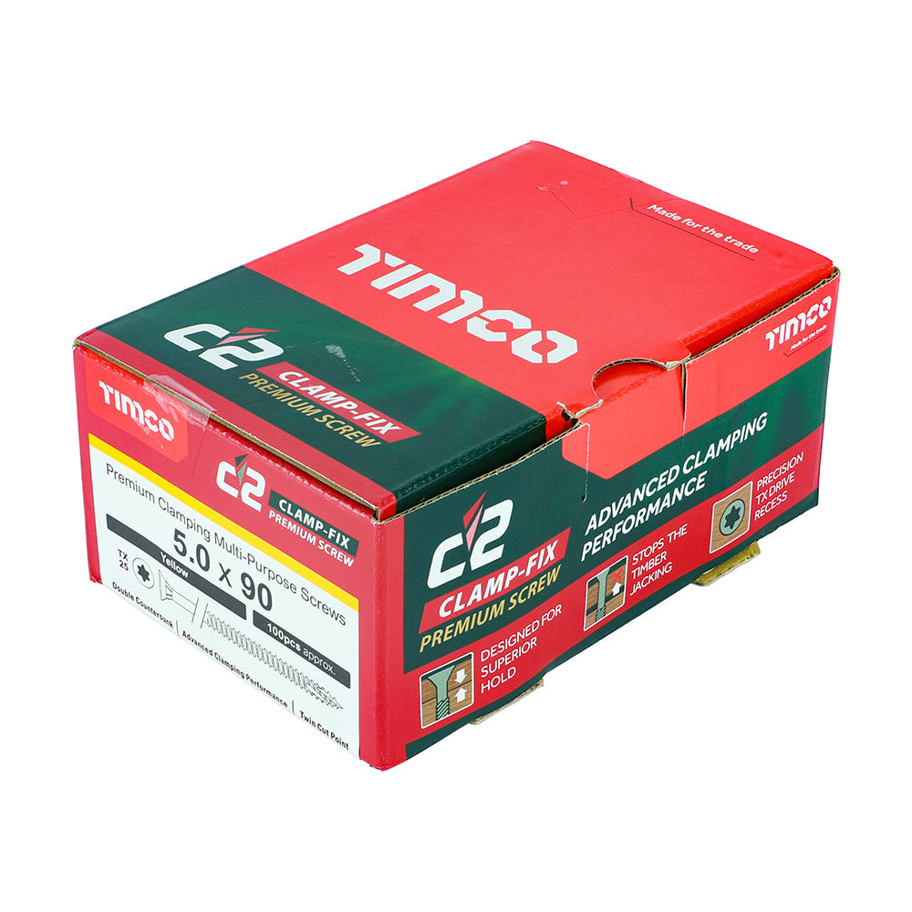 5.0 x 90 - C2 Clamp-Fix TX CSK ZYP