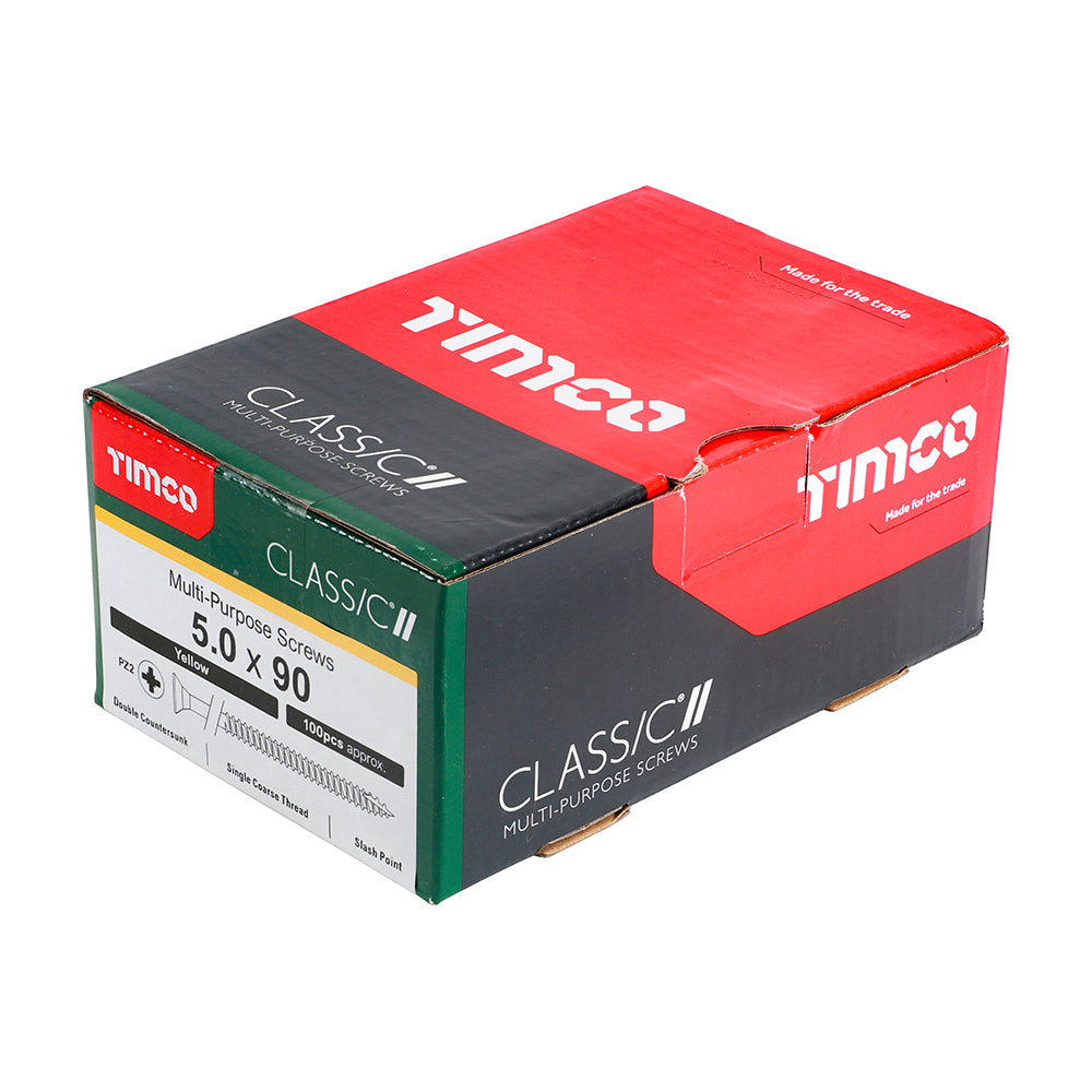 5.0 x 90 - Classic Screw PZ2 CSK ZYP
