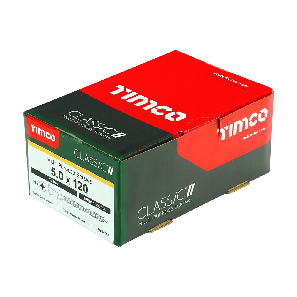 5.0 x 120 - Classic Screw PZ2 CSK ZYP