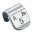 Wheel Weight L/Free Clip-on 5g