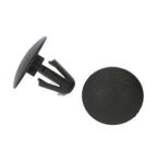 Button Clip, 5mm Hole, 12mm Head, Black - image 3