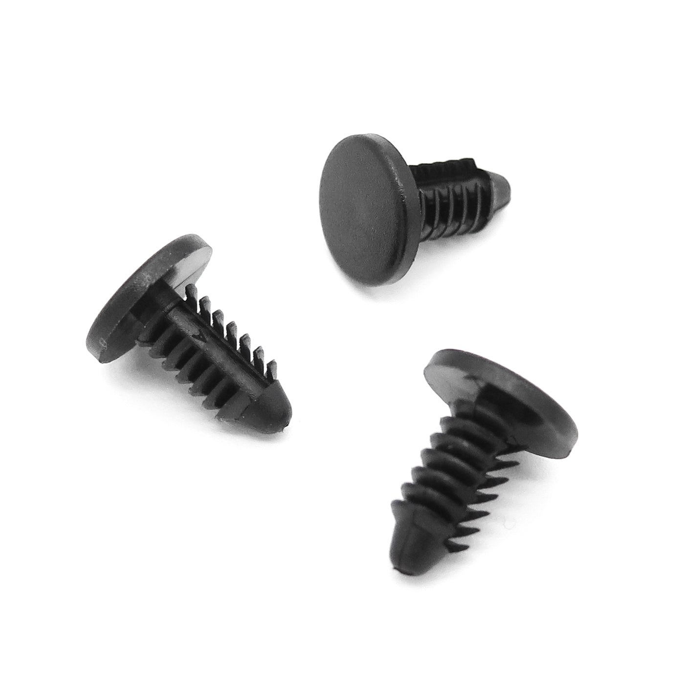 5mm Fir Tree Clip, 11mm Head, Black