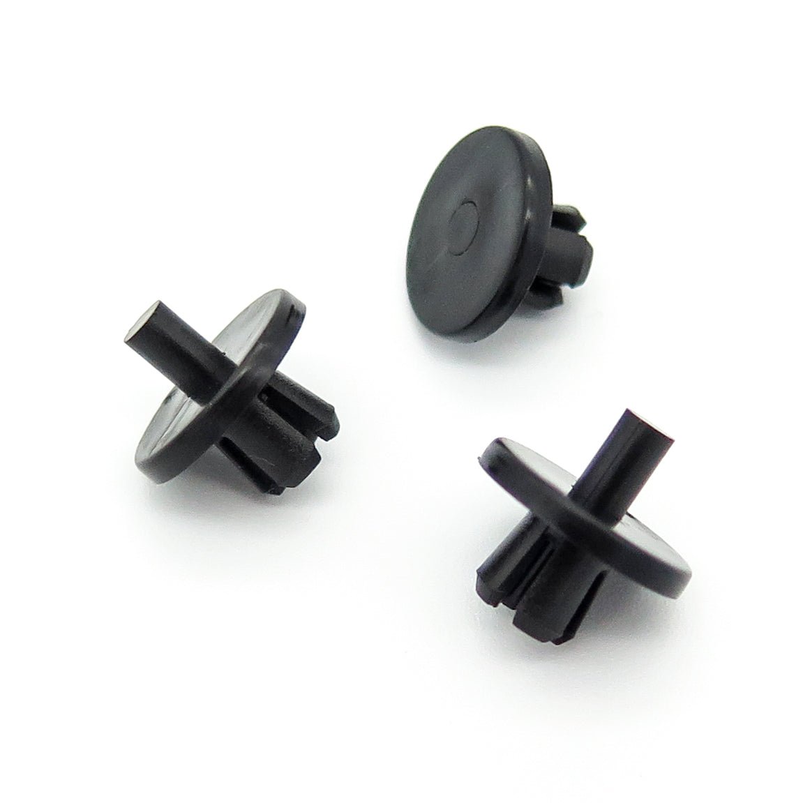 Push Fit Plastic Rivet, Black