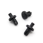 5mm Push Fit Plastic Rivet, Black