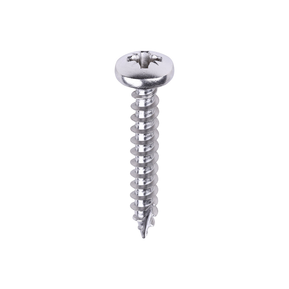 6.0 x 40 - Classic Screw PZ3 PAN A2 SS